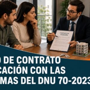 CURSO DE CONTRATO DE LOCACIÓN con las Reformas del DNU 70-2023